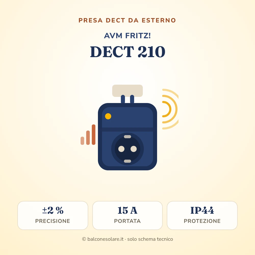 AVM FRITZ!DECT 210 (presa smart DECT da esterno)